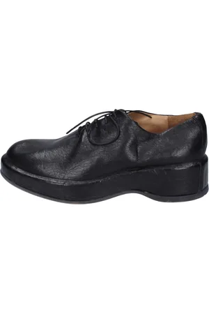 Moma Laced Shoes, female, , Size: 7 US Elegant Leather Laced Shoes