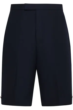 Thom Browne Casual Shorts, male, , Size: S Tailored Wool Shorts