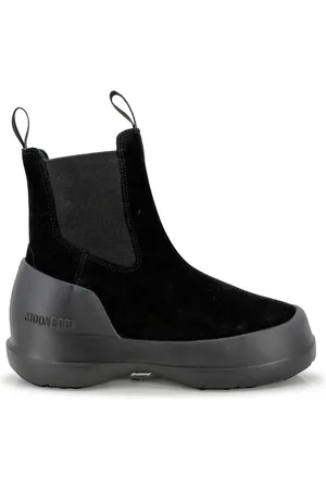 Moon Boot Chelsea Boots, female, , Size: 10 US Luna Suede Chelsea Boots