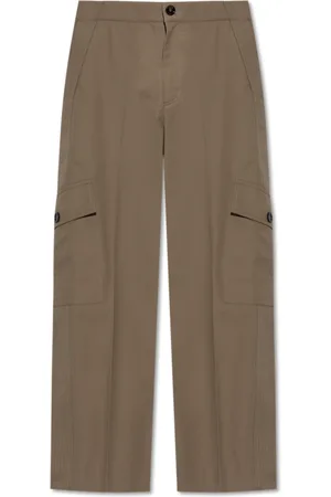 Salvatore Ferragamo Straight Trousers, male, , Size: M Wide-Leg Cargo Pants