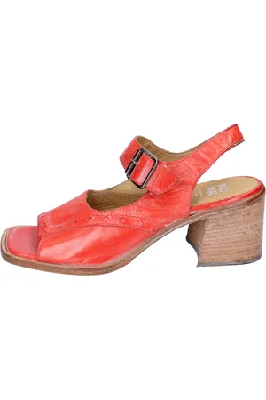 Moma High Heel Sandals, female, , Size: 7 US Vintage Leather High Heel Sandals