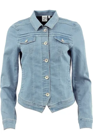 2-Biz Denim Jackets, female, , Size: M Light Denim Jacket