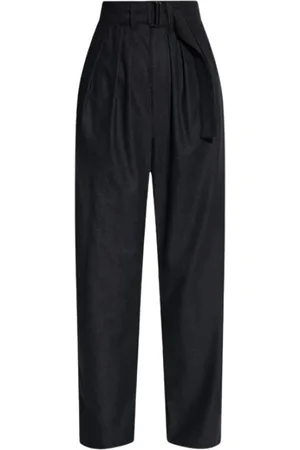 LEMAIRE Tapered Trousers, female, , Size: S W Belt Cropped Pants