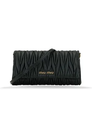 Miu Miu Cross Body Bags, female, , Size: ONE SIZE Leather Shoulder Bag