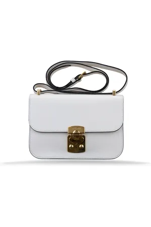 Miu Miu Cross Body Bags, female, , Size: ONE SIZE Leather Shoulder Bag Snap Closure