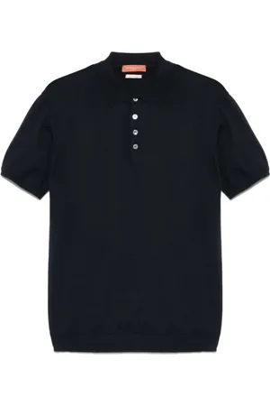 Daniele Fiesoli Polo Shirts, male, , Size: XL Ribbed Cuffs Polo Shirt