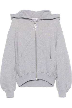 The Attico Zip-throughs, female, , Size: S Zip-through Sweatshirt