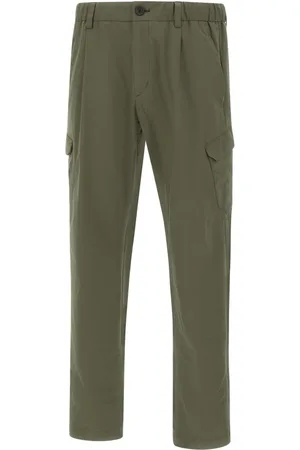 HERNO Straight Trousers, male, , Size: XL Military Functional Cargo Pants