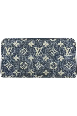 LOUIS VUITTON Pre-owned Wallets, female, , Size: ONE SIZE Pre-owned Denim wallets