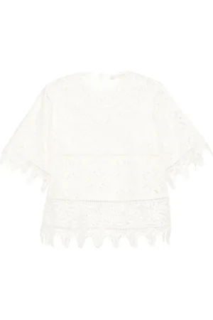 ULLA JOHNSON Blouses, female, , Size: 2XS Lace Sneakers