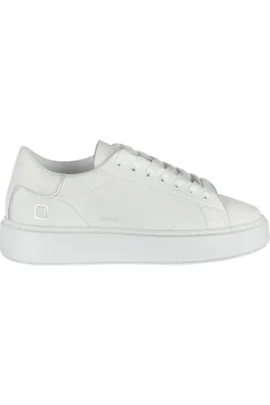 D.A.T.E. Sneakers, female, , Size: 9 US Leather Sneakers with Round Toe