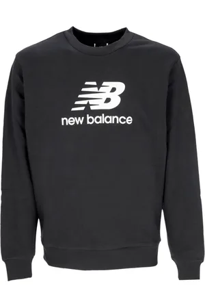 New Balance Sweatshirts, male, , Size: S Logo French Terry Crewneck Sweatshirt