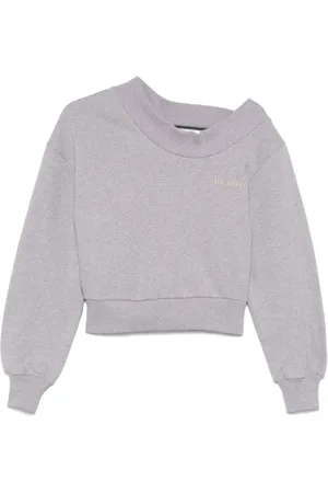 The Attico Sweatshirts, female, , Size: XS Chic Cotton Sweatshirt