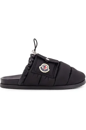Moncler Mules, female, , Size: 7 US Padded Leather Mule with Pocket