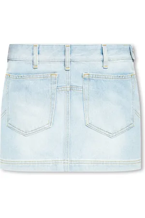 The Attico Denim Skirts, female, , Size: W26 Abra Mini Denim Skirt
