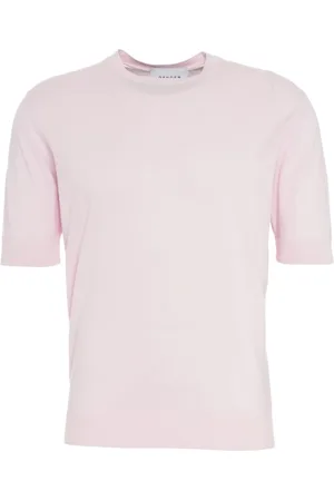 Gender Round-neck Knitwear, male, , Size: 5XL Rose Knit T-shirt