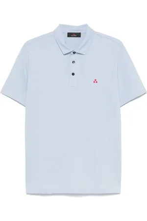 Peuterey Polo Shirts, male, , Size: L Button-Up Short Sleeve Tops