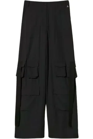Twin-Set Wide Trousers, female, , Size: M Cargo Pants Revive Collection