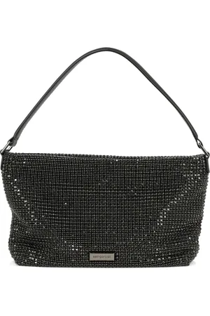 Self-Portrait Shoulder Bags, female, , Size: ONE SIZE Diamantè Medium Hobo Shoulder Bag