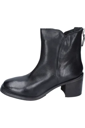 Moma Heeled Boots, female, , Size: 10 1/2 US Leather Ankle Boots for Women