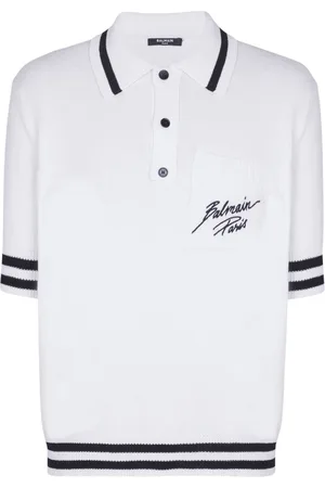 Balmain Polo Shirts, male, , Size: L Casual Polo Shirt