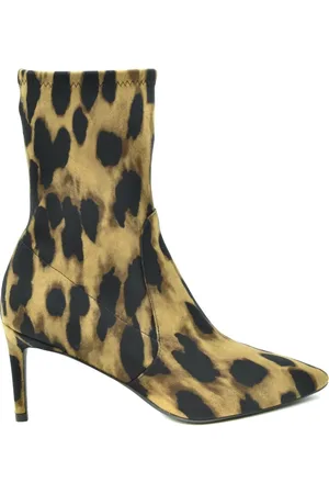 Stuart Weitzman Heeled Boots, female, , Size: 10 US Stylish Multicolored Heeled Boots