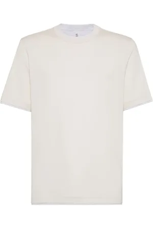 Brunello Cucinelli T-Shirts, male, , Size: S T-shirts and Polos