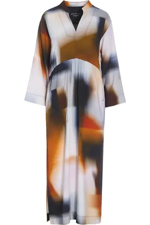 Bitte Kai Rand Maxi Dresses, female, , Size: XL Feather Flower Dress