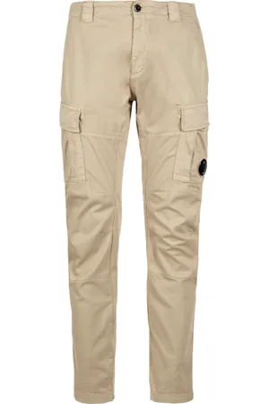 C.P. Company Straight Trousers, male, , Size: L Stretch Cargo Pants