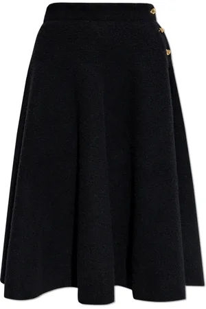 Bottega Veneta Midi Skirts, female, , Size: M Not Button Flare Midi Skirt