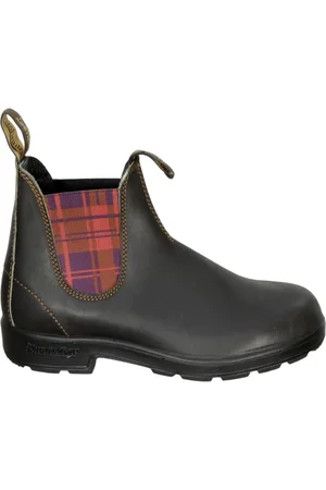 Blundstone Ankle Boots, female, , Size: 7 1/2 US Beatle Beatles 2100 Burgundy Tartan Brown Boots