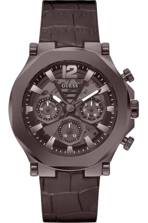 Guess Watches, male, , Size: ONE SIZE Analog Quartz Watch with Date