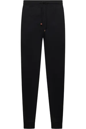 Brunello Cucinelli Sweatpants, male, , Size: 2XL Elasticated Waist Trousers