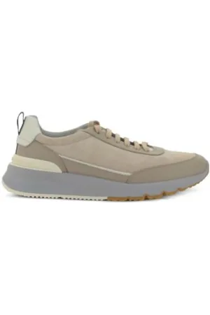 Brunello Cucinelli Sneakers, male, , Size: 9 US Panel Sneakers