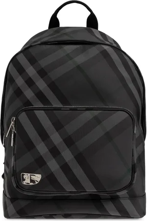 Burberry Backpacks, male, , Size: ONE SIZE Grid Backpack