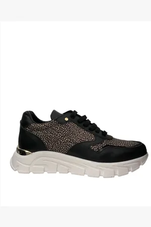 Borbonese Sneakers, female, , Size: 7 US Nylon New Jet Op Naturale Sneakers