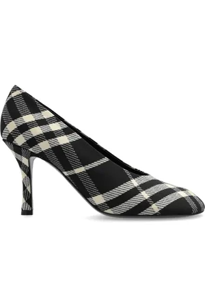 Burberry Pumps, female, , Size: 9 US Checked Slip-On Baby Pumps