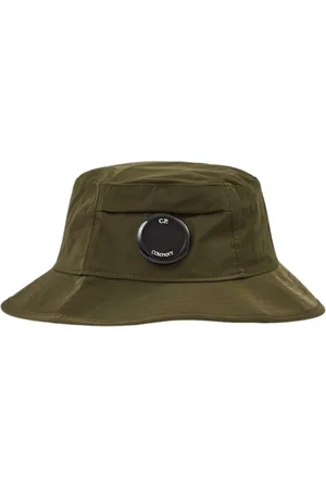 C.P. Company Hats, male, , Size: M Polyester Bucket Hat with Logo
