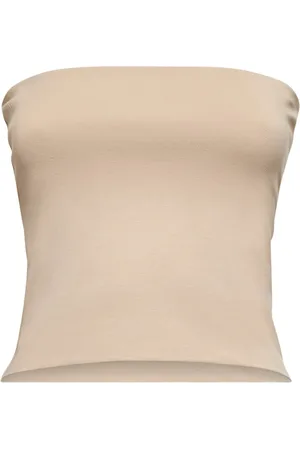 Brunello Cucinelli Sleeveless Tops, female, , Size: M Strapless Top