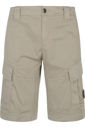 C.P. Company Casual Shorts, male, , Size: M Bermuda Cargo Shorts in Satin Stretch
