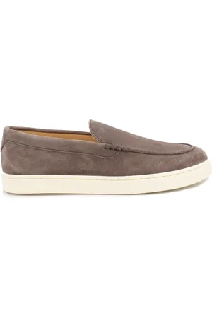 Brunello Cucinelli Loafers, male, , Size: 9 US Modern Suede Trainers