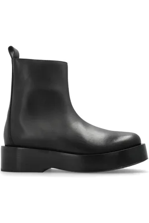 Bottega Veneta Ankle Boots, female, , Size: 7 US Torino Leather Ankle Boots