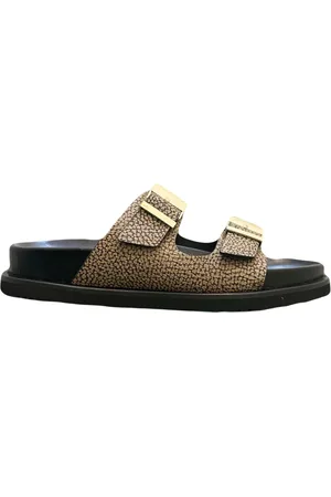 Borbonese Sliders, female, , Size: 10 US Sliders Sandals Summer Collection 2024