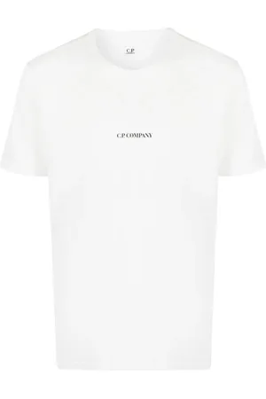 C.P. Company T-Shirts, male, , Size: 2XL Round Neck T-shirt with Print