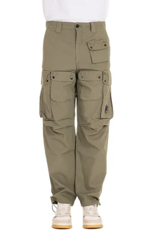 C.P. Company Straight Trousers, male, , Size: S Multi-Pocket Straight Trousers