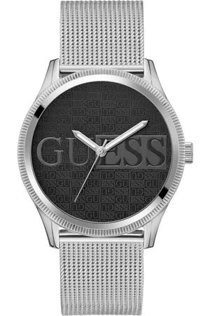 Guess Watches, male, , Size: ONE SIZE Reputation Stainless Steel Watch