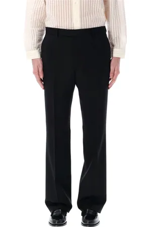 Sunflower Wide Trousers, male, , Size: L Wool Straight Trousers