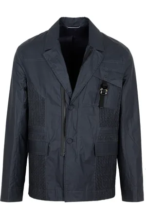 Dior Blazers, male, , Size: S Navy Workwear Jacket