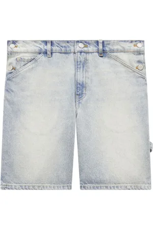 Courrèges Denim Shorts, male, , Size: L Sailor Denim Shorts