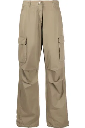 COPERNI Wide Trousers, female, , Size: M Wide-Leg Cargo Trousers